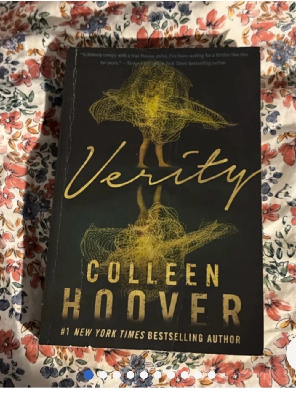 Verity Paperback Book - Black and Yellow